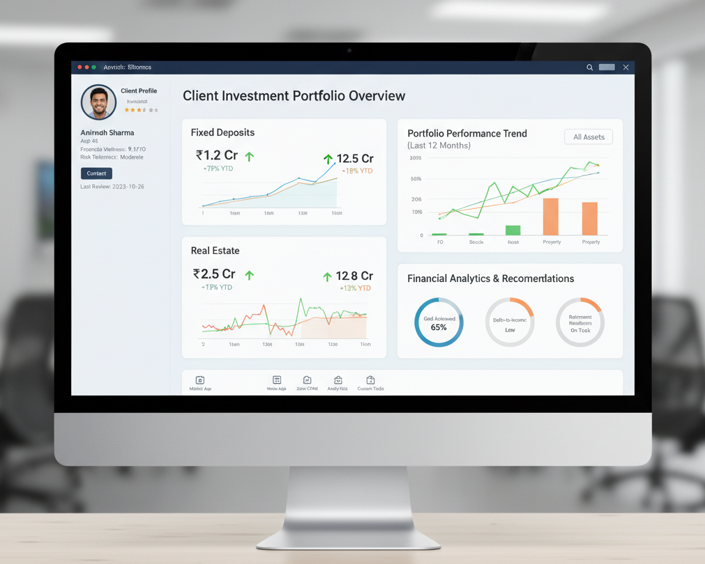 Financial Management & Client Profiling Tool - Financial Services case study by Auralogic Labs technology consulting